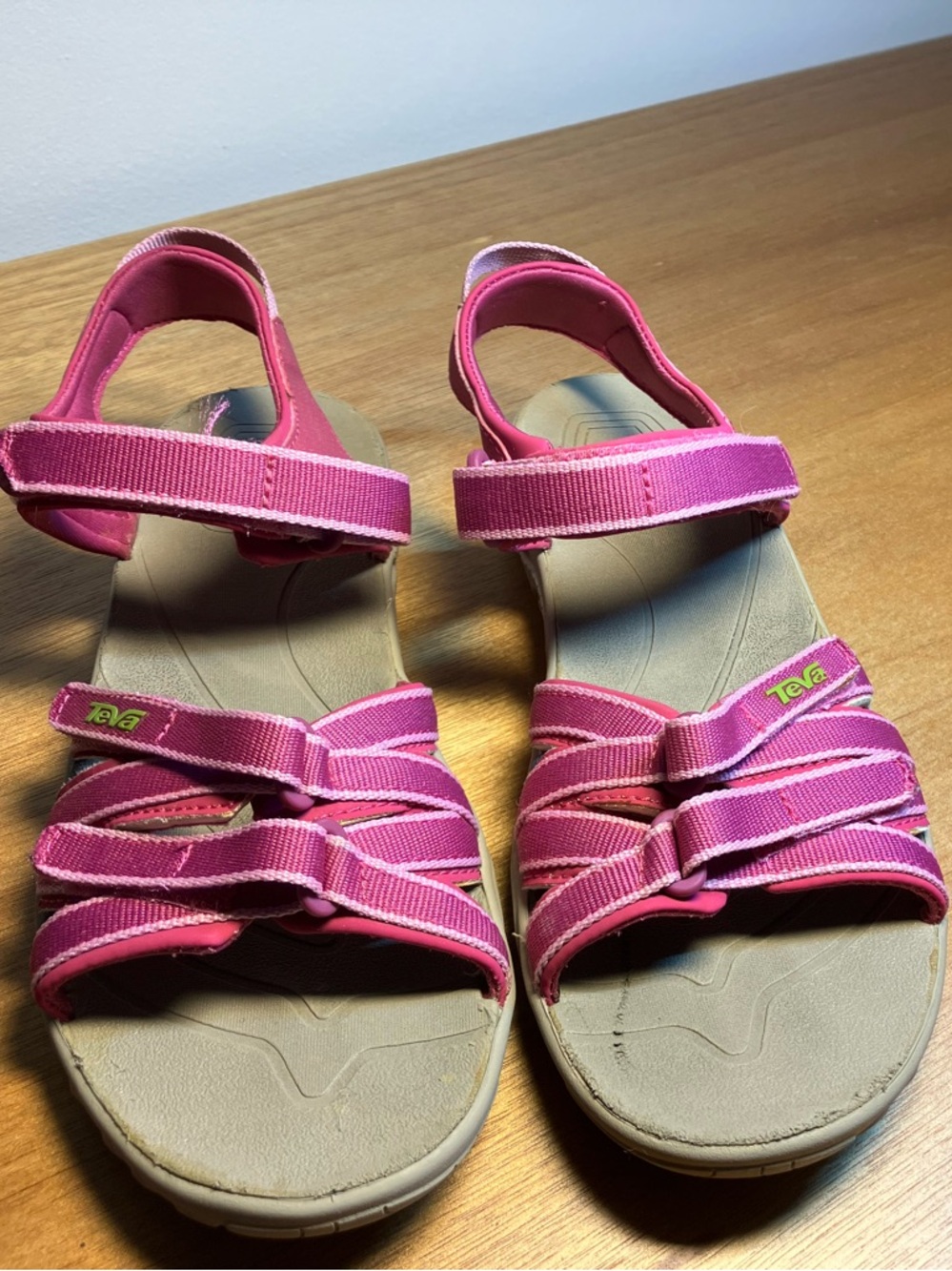 Teva Hot Pink Strappy Outdoor Sandals